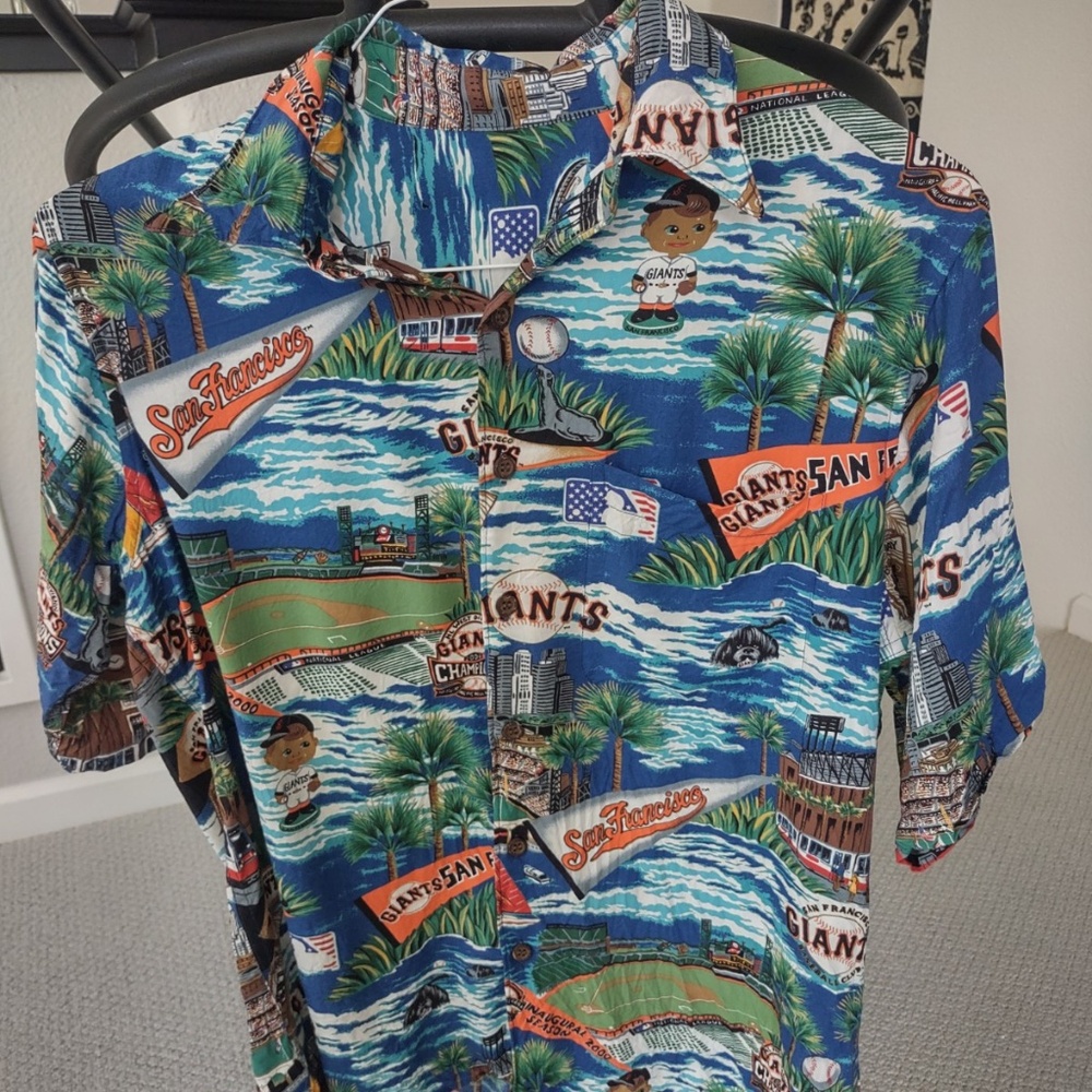 SF Giants Aloha Shirt - Vintage